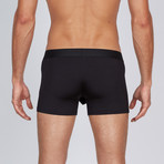 AnatoMAX Basics Boxer Brief 3 Inch Leg // Black (X-Large)