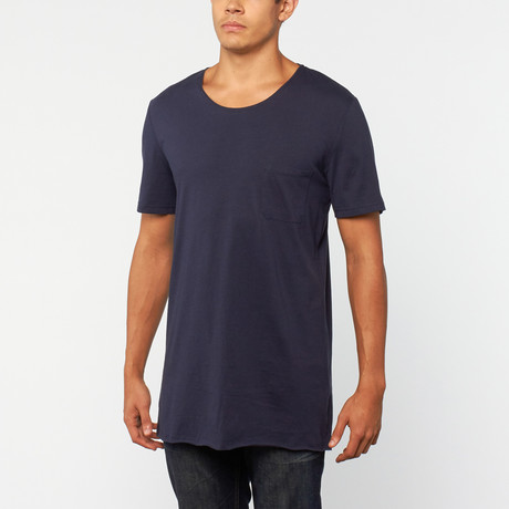 Pocket Tee // Navy (XS)