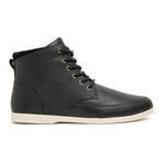 Hamilton // Black Debossed Leather (US: 7)