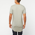 Tail Tee // Grey Melange (XS)