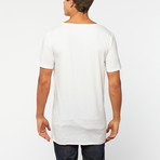 Round Neck Tee // White (S)