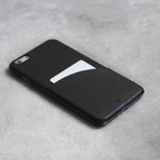 Leather Pocket Case // iPhone 6 Plus (Black)