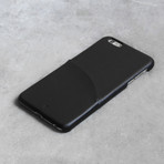 Leather Pocket Case // iPhone 6 Plus (Black)