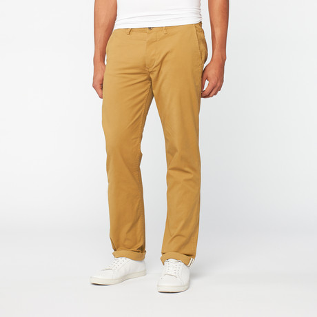 Ben Sherman // Slim Stretch Chino // Antique Brown (30WX32L)