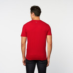 Target Football World Cup Tee // Dawn Red (L)