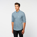 Ben Sherman // Mod Check Woven // Porcelain Blue (S)