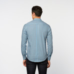 Ben Sherman // Mod Check Woven // Porcelain Blue (S)