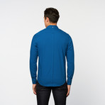 Gingham Button-Up // Poseidon (S)