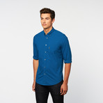 Gingham Button-Up // Poseidon (S)