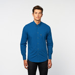 Gingham Button-Up // Poseidon (S)