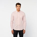 Bengal Stripe Button-Up // Letterbox Red (M)