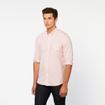 Bengal Stripe Button-Up // Letterbox Red (M)