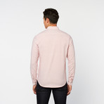 Bengal Stripe Button-Up // Letterbox Red (M)