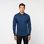 Ben Sherman // Baroque Print Woven // Blue Depths (S)