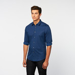 Ben Sherman // Baroque Print Woven // Blue Depths (S)