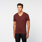 Short-Sleeve V Neck Tee // Port Royale (S)