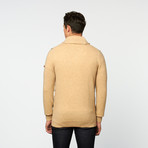 Fairisle Cardigan // Linen Marl (S)