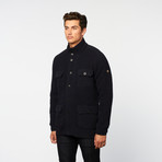 4 Pocket Knit Cardigan // Shadow Navy (M)