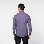 Ben Sherman // Mod Gingham Woven // Claret Red (S)