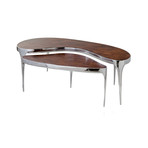 OM Rinon Kidney Coffee Table // Set of 2