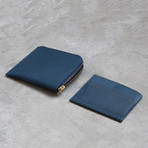 The Marco Zip Wallet (Marine)