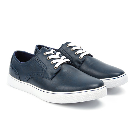 Low-Top Lace-Up Sneaker // Navy (US: 6)