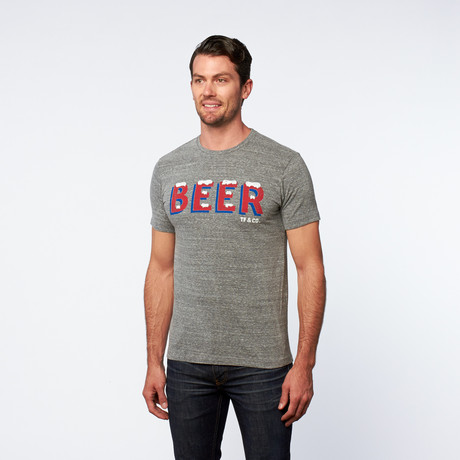 Tank Farm // Ice Cold Beer Tee // Grey (S)