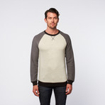 Tank Farm // Bogart Raglan Sweatshirt // Grey + Oatmeal (S)