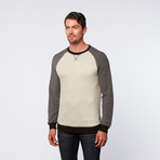Tank Farm // Bogart Raglan Sweatshirt // Grey + Oatmeal (S)