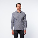 Tank Farm // Leon Western Button-Up // Charcoal (S)