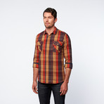 Tank Farm // Larson Button-Up // Rust (L)