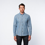 Tank Farm // Hamilton Button-Up // Blue (L)