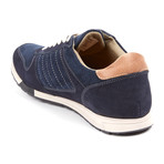 Canarias Suede Low Top Sneaker // Dark Blue (US: 11)