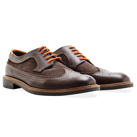 Clarendon Brogue // Brown (UK: 7)