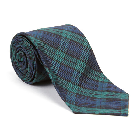 Tartan Necktie // Black