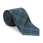 Tartan Necktie // Black