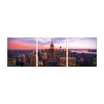 NYC At Sunset (60"W x 20"H)