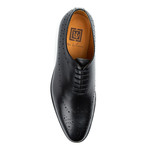 Eyelet Brogue Shoe // Black (US: 8.5)