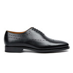 Eyelet Brogue Shoe // Black (US: 9)