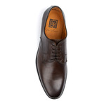 Solid Derby Shoe // Dark Brown (US: 11)