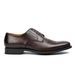 Solid Derby Shoe // Dark Brown (US: 10)