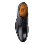 Solid Derby Shoe // Black (US: 9)