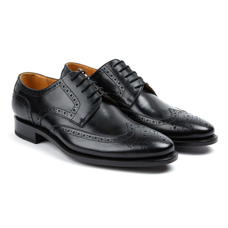 Conrad Wingtip Shoe // Black (US: 7)