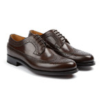 Classic Wing-Tip Shoe // Dark Brown (US: 7)