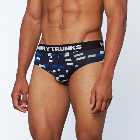 Wide Ranger Brief // Night Lines (XS (29.5"-31.5))