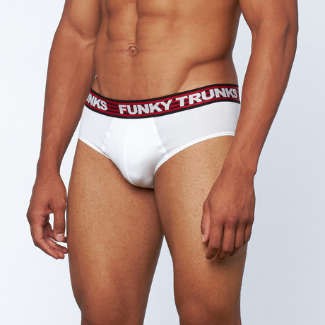 Wide Ranger Brief // Still White (XS (29.5"-31.5))