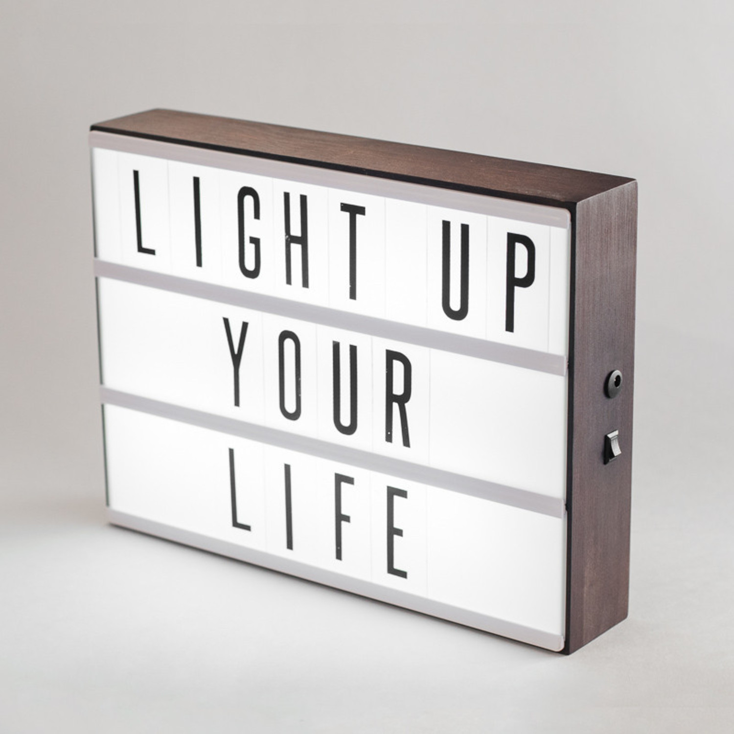 Wood Cinema Lightbox - My Cinema Lightbox - Touch of Modern
