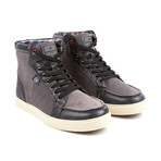 Union Bay // Vine Moccasin Toe Lace Up Sneakers // Black (US: 10.5)