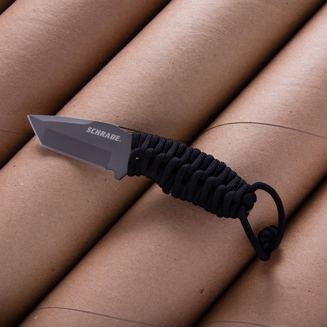 Full Tang Fixed Blade Neck Knife // Titanium