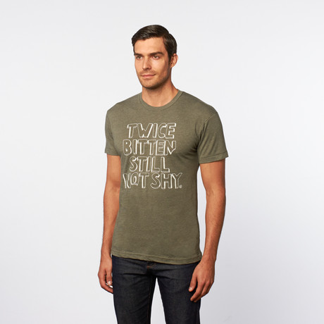 MNKR // Twice Bitten Tee // Dark Green (S)